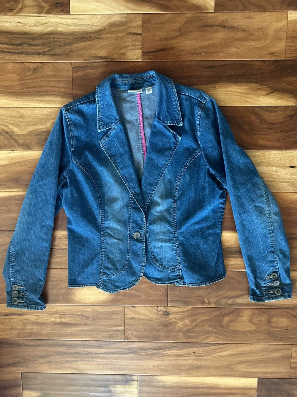 Covington Denim Blazer Jacket size XL